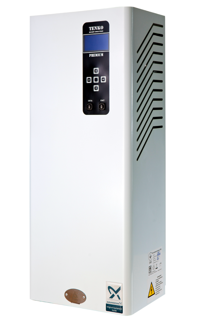 Электрический котел Tenko Премиум 15 кВт 380В (с насосом Grundfos)