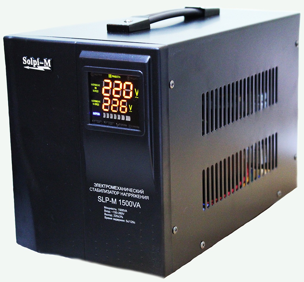 Стабилизатор напряжения Solpi-M SLP-M 1500BA