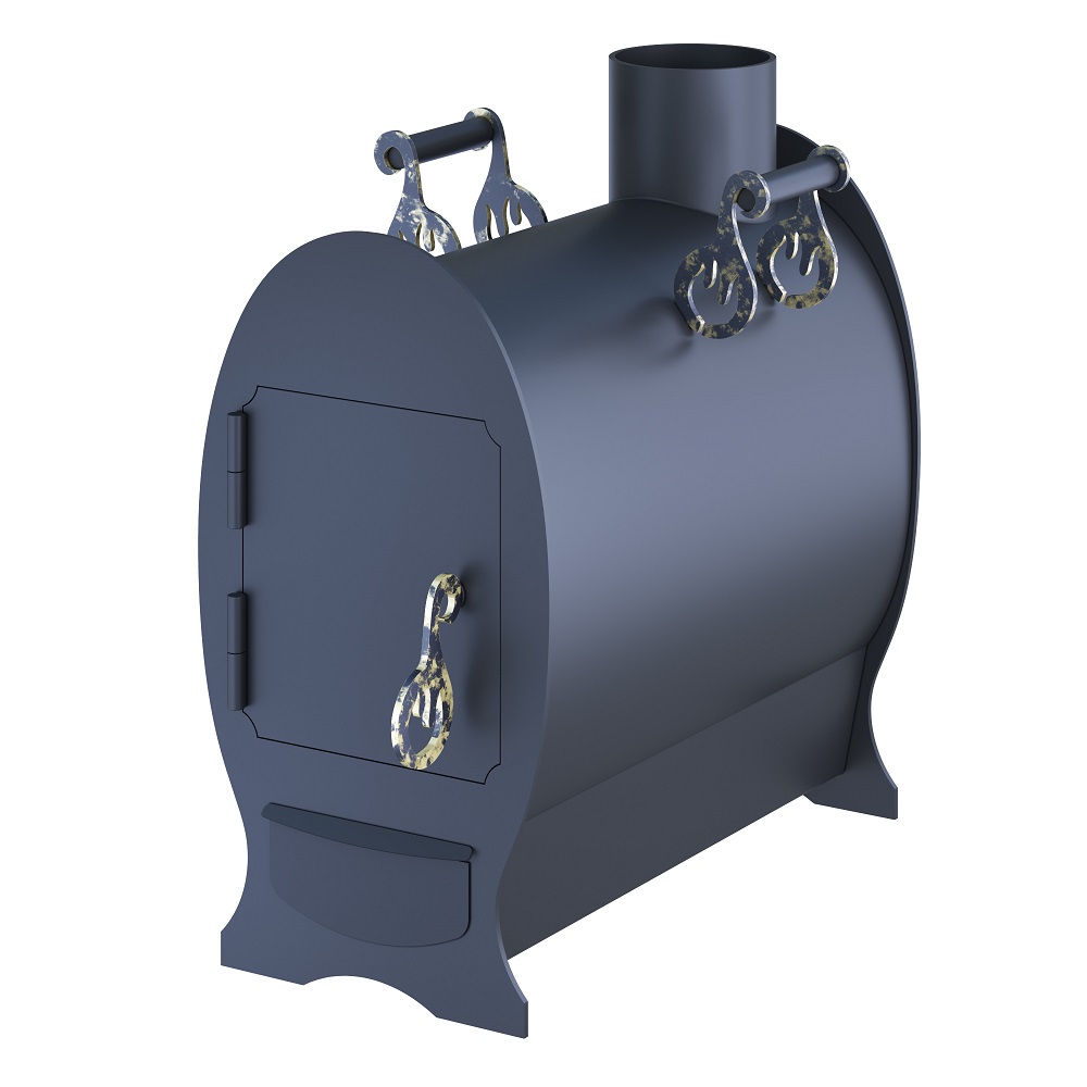 Отопительная печь Царь-Печи Буржуйка (8 мм)